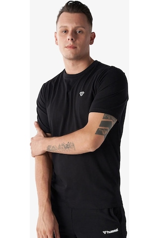 Hummel Hmlt-ic İco Regular Erkek Siyah T-shirt 911865-2001 Siyah