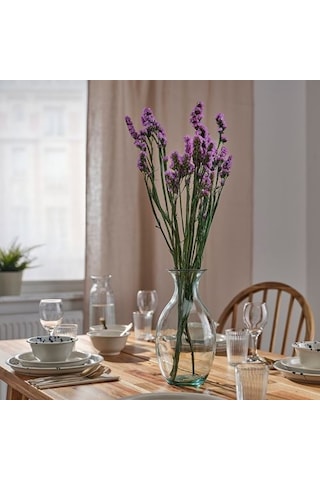 Ikea Torka Dekoratif Kuru Buket, Lila, 70 Cm