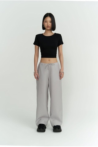Mai Collection Mai Studios Co. Paris Gri Basic Pantolon Gri