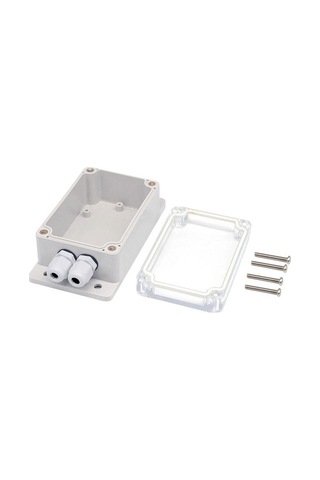 Dancemonkey 2 Adet Ip66 Su Geçirmez Anahtar Parça, Şeffaf Üst Delik, Kablo Bağlantı Noktası Pg7