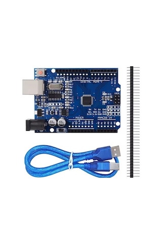 Robotik Kodlama Arduino Temel Seviye Elektronik Başlangıç Seti - Kutulu Mb-102 Breadboard Güç Kartı Ve Adaptörlü