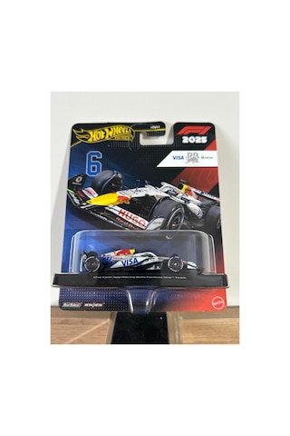 Hot Wheels Visa Cash App Racing Bulls Formula One Team 6 Beyaz Hot Wheels Visa Cash App Racing Bulls Formula One Team 6 Beyaz