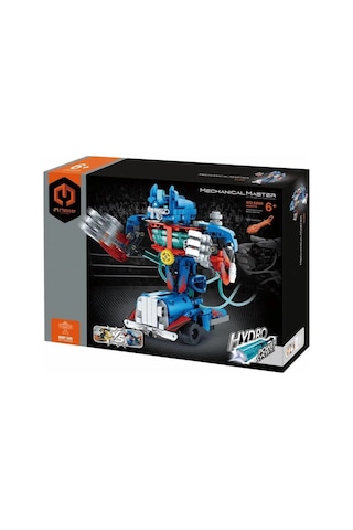 Hidrolik Savaş Robotu Yapım Seti Pilsiz Teknik Robot Oyuncak 694 Parça