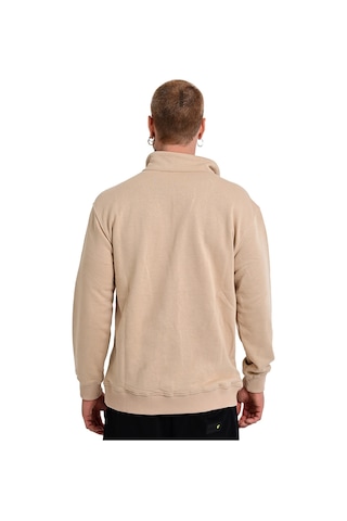 Sportive Badajoz Erkek Bej Günlük Stil Sweatshirt 24ke016-oat Bej