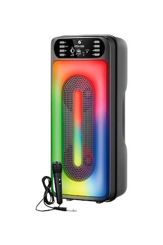 Torima KTS-1555 Mikrofonlu RGB Ledli Taşınabilir Bluetooth Hoparlör