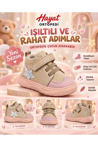 Özpınarcı Deri Ve Confort Bebe Bot Pembe