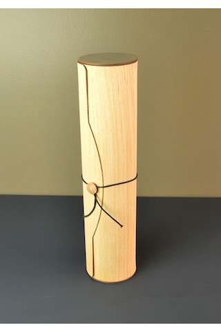 Silindir Ahşap Kutu