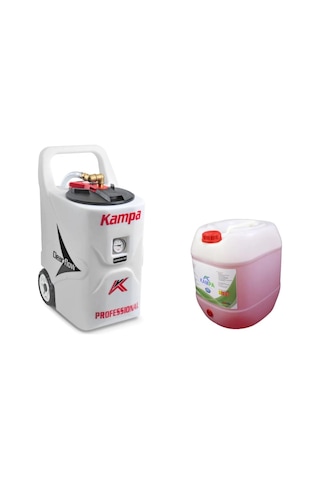 Kampa Pro4 600 W 4 Bar Basınçlı Çift Yönlü Rezistanslı Petek Temizleme Makinesi + Deterjan