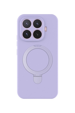 Newface Xiaomi Mi 17t Pro Regal Magsafe Standlı Kapak - Lila Diğer