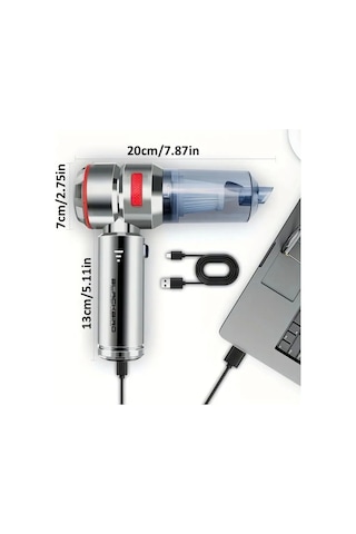 Blackbird Mk-5801 16000pa Kablosuz Araç Süpürgesi 3 Kademeli Güç Şarjlı El Süpürgesi