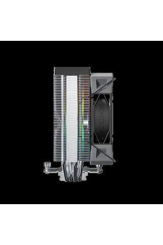 Montech Nx400 Argb - Cpu Soğutucu, Tek Kule, 4 Gelişmiş Isı Borusu, 52 Kanatlı Isı Emici, E28, 120 M 73143123