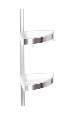 Primanova Aynalı Köşe Seti Alu. Şeffaf Naturel M-n06-16 Sku: Smg8690010231376 Açık Gri