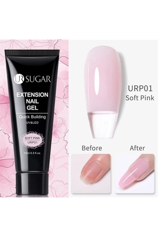 Ursugar Poly Extension Gel Soft Pink Urp01 49154-1