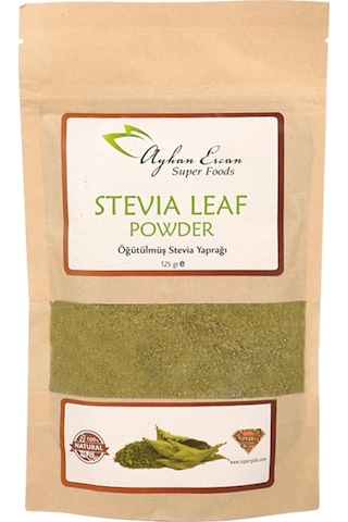 Ayhan Ercan Öğütülmüş Stevia Yaprağı 125 G