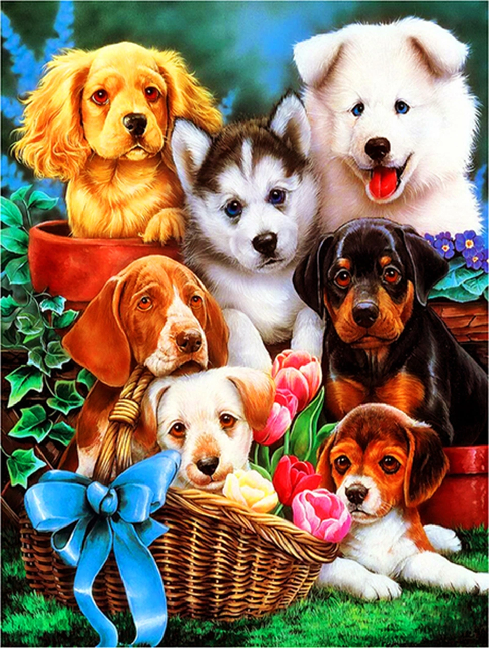 Neevoyu Dıy Pencere Kristal Dekoratif Tablo Zs314 - 30x40cm Tam Taşlı Boyama Seti Canvas + Araç Kutusu Siyah