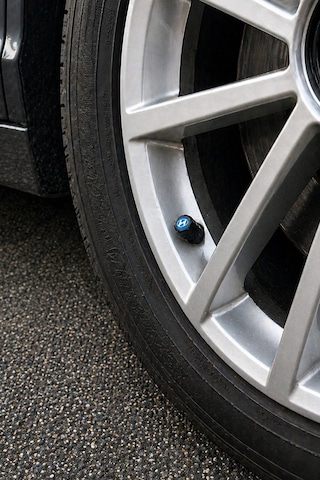 Hyundai Logo Baskılı Universal Sibop Kapağı Seti - Siyah 4 Adet