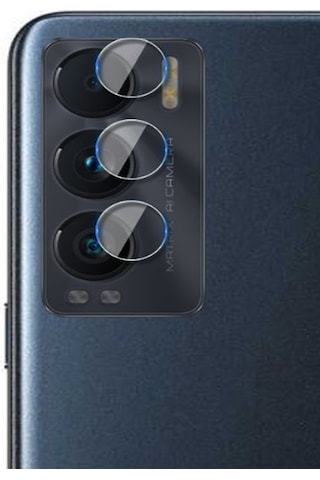 Microcase Oppo Reno 6 4G Kamera Camı Lens Koruyucu Nano Esnek Film