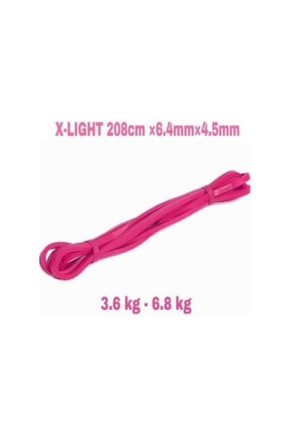Powerband Direnç Lastiği X-light Pembe