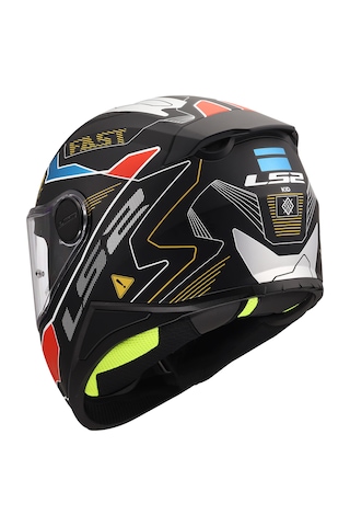 Ls2 Kıd Zero Çocuk Fullface Motosiklet Kaskı Gri - Kırmızı