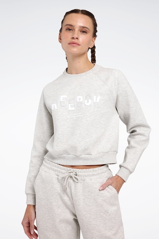 Reebok Runa Top Gri Kadın Sweatshirt Gri