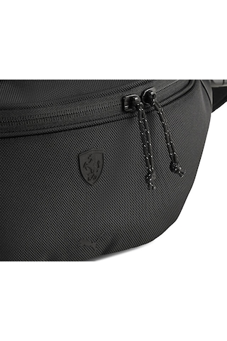 Puma Ferrari Pro Waist Bag Bel Çantası-en: 7 Cm, Boy: 15,5 Cm, Derinlik: 9 Cm 09224101 Siyah Siyah