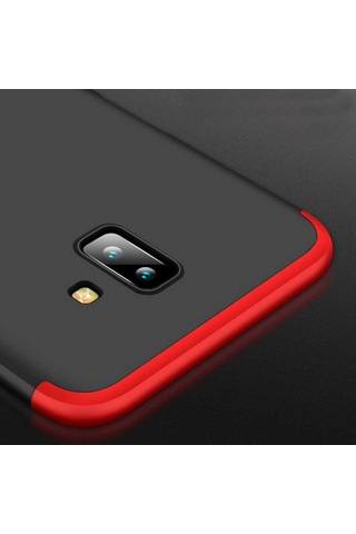 Samsung Uyumlu Galaxy J6 Plus Kılıf Zore Ays Kapak Gold