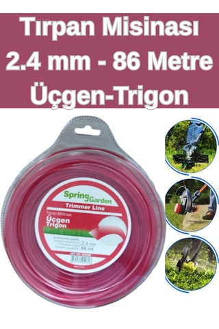 Misina 86metre Uzunluk 2.4 Mm Üçgen-trigon