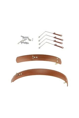 Suntek Açık Hava Bisiklet Sürme Için Ön Arka Çamurluk 16-inç-Kahverengi