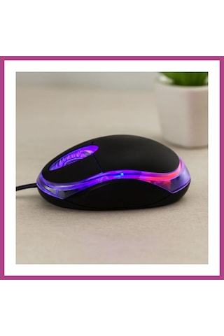 Gees Global Kablolu Optik Mouse 1200 Dpı Siyah Usb, 110 Cm Gbzs