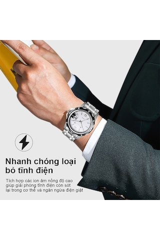 Xindoker Erkek Kol Saati Siyah Diskli Gümüş Çelik Kordonlu Su Geçirmez Takvimli Vintage Ticari Kuvars Saat 1 Altın