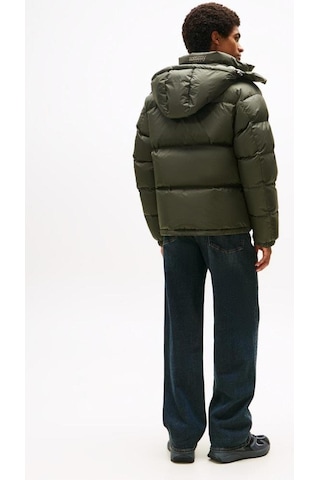 Tommy Jeans Erkek Mont Dm0dm22036 Mrh Koyu Yeşil Koyu Yeşil