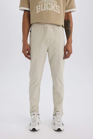 DeFactoFit Esnek Kumaş Sporcu Jogger Eşofman Altı Slim Fit Dar Kesim Dokuma Üç Cepli Fermuarlı Paça B2780AX25SPBG779