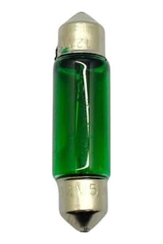12v Sofit Ampul 5w Uzun Tip 39 Mm Yeşil