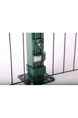 Zirve Tel Örgü 150 Cm Panel Çit Direği Tekli Aparatlı