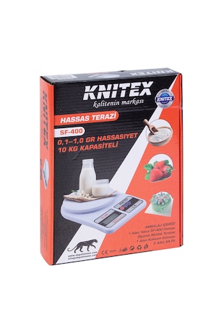 Knitex Hassas Mutfak Terazi 10kg Sf400 Ktx2763