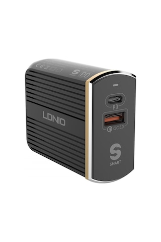 Ldnio A2502C Usb 3.0 - Micro Şarj Adaptörü Siyah