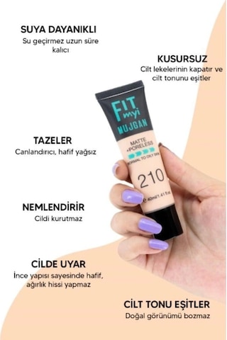 3'lü Fit Myi Tüp Fondöten Seti