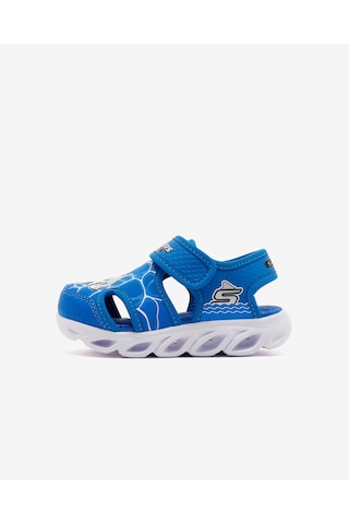 Skechers Hypno-splash Küçük Erkek Çocuk Mavi Işıklı Sandalet 400612n Blu Mavi