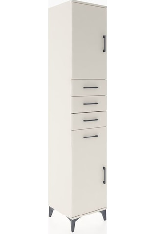 Hyperion Dolap 3 Raflı 4 Çekmeceli 2 Kapaklı 44x44x221 Aytaşı... Aytaşı