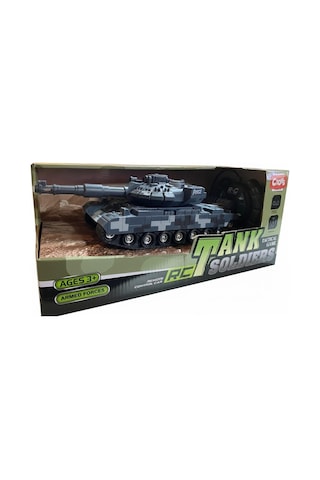 Ctoy Usb Sarjlı Uzaktan Kumandalı Tank 97983 Gri Çok Renkli
