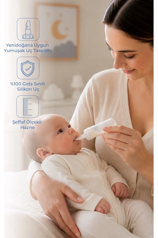 Babyjem Yumuşak Uçlu Anne Süt Kaşığı