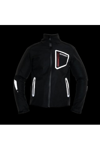 Motofit-emporium Gt Softshell Motorcu Montu Siyah Dar Kesim