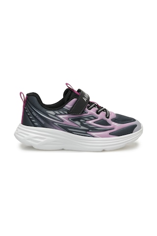 Kinetix Petva F 6fx Gri Kız Çocuk Spor Ayakkabı Gri-mor-sıyah