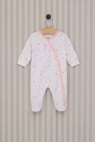 U.S. Polo Assn. Kız Bebek Beyaz Tulum 5274-45900 Beyaz