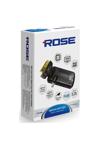 Rose DR-5040 Mini Scart HD Uydu Alıcısı