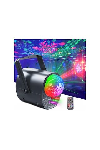 Quenlite Qd-14 Renkli 3in1 Sahne Led Efekt Ve Lazer Işık 16 Çeşit Desen
