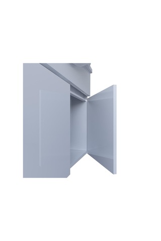 Teta Home Kahire 80 Cm Mdf Banyo Dolabı Seti Beyaz Beyaz