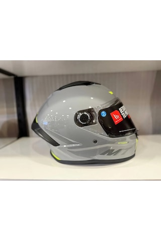 Mt Stinger 2 Solid A12 Kapalı Kask Gri