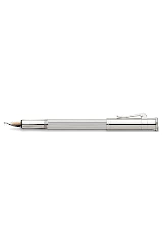 Graf Von Faber-castell Gümüş Kaplama Dolma Kalem, Ob Uç 148564 Gümüş