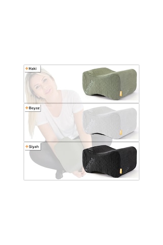 Beddo Bambu Serisi Ortopedik Diz Yastığı Bacak Arası Yastık